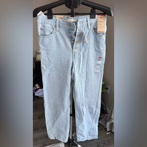 Levi's Women's Relaxed Baggy Jeans in Light Blue
